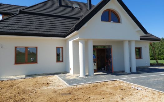 skończony dom po budowie przez firmę budowlaną MM Bujak